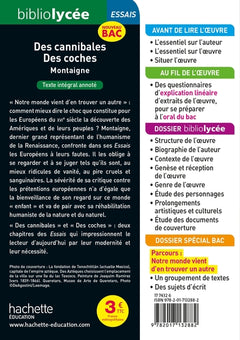 BiblioLycée - Des cannibales / Des coches, Montaigne