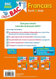 Objectif Bac 2023 - Français écrit et oral 1res STMG - STI2D - ST2S - STL - STD2A - STHR