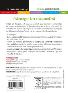 Fondamentaux - L'Allemagne hier et aujourd'hui