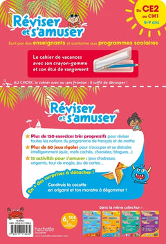 Réviser et s'amuser - Du CE2 au CM1 (8-9 ans) - Cahier de vacances 2025