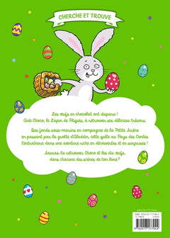 Où sont cachés le lapin et les oeufs de Pâques ?
