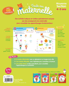 Toute ma maternelle - Moyenne section 4-5 ans