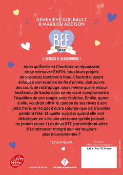 BFF Best Friends Forever - Tome 5: On efface et on recommence