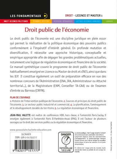 Fondamentaux - Droit public de l'économie