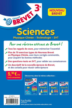 Objectif Brevet - Fiches Sciences