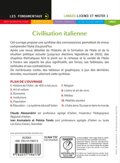 Les Fondamentaux - Civilisation italienne