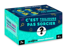 Boite remue-méninges - C'est toujours pas sorcier