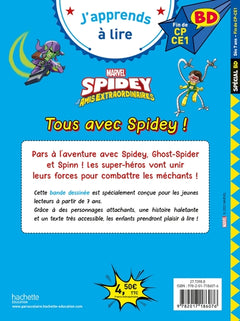 Disney BD Fin de CP-CE1 - Spidey et ses amis extraordinaires - Tous avec Spidey !