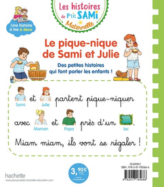 Les histoires de P'tit Sami Maternelle (3-5 ans) : Le pique-nique de Sami et Julie
