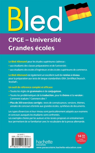 Bled supérieur - Allemand