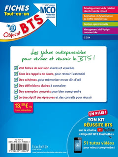 Objectif BTS MCO - Fiches Tout-en-un