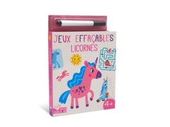 Jeux effaçables Licornes