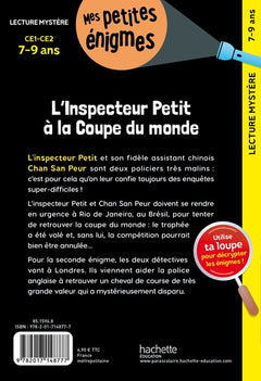 L'inspecteur Petit à la Coupe du monde - CE1 et CE2 - Cahier de vacances 2024