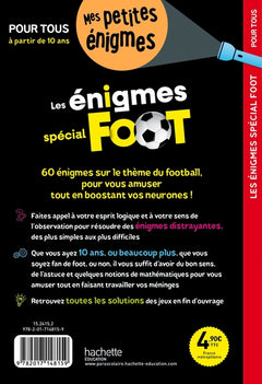 Les énigmes de l'été Spécial Foot Pour tous, à partir de 10 ans - Cahier de vacances 2026