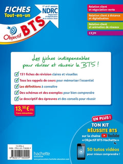 Objectif BTS NDRC - Fiches Tout-en-un