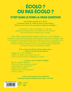 Écolo ou pas écolo