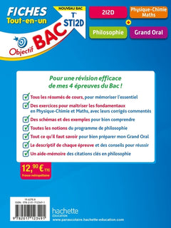 Objectif BAC Fiches Tout-en-un Term STI2D