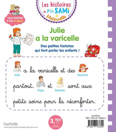 Les histoires de P'tit Sami Maternelle (3-5 ans) : Julie a la varicelle