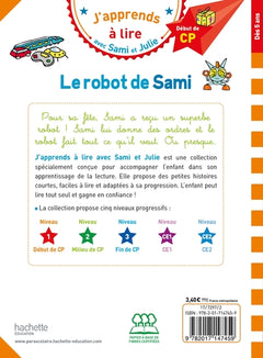 Sami et Julie CP Niveau 1 Le robot de Sami