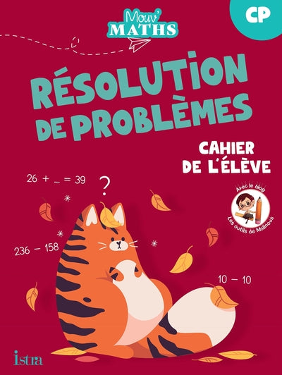 Mouv' Maths - Cahier de résolution de problèmes CP