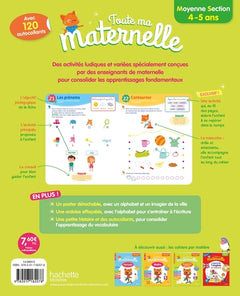 Toute ma maternelle - Moyenne section 4-5 ans
