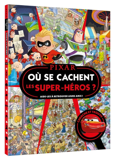 Où se cachent les super-héros ? - Cherche et trouve