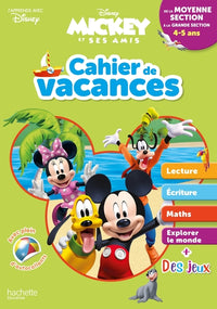 Mickey - De la Moyenne à la Grande Section - Cahier de vacances 2025