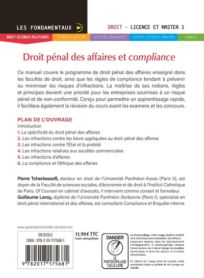 Fondamentaux - Droit pénal des affaires et compliance