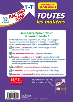 Objectif Bac Pro ASSP (1re et Term) - Toutes les matières Bac 2024