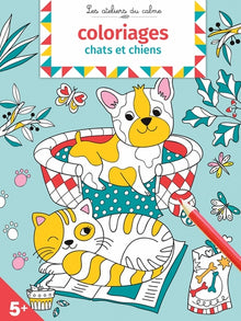 Coloriages chats et chiens