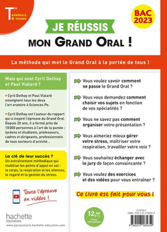 Je réussis mon Grand Oral Bac 2023