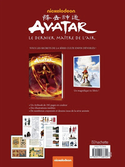 Avatar, Le dernier maître de l'air - artbook - Les secrets de la série animée