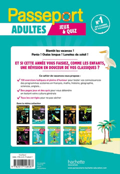 Passeport Adultes - Jeux et quiz - Cahier de vacances 2026