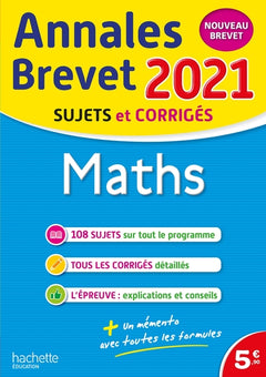 Annales Brevet 2021 Maths