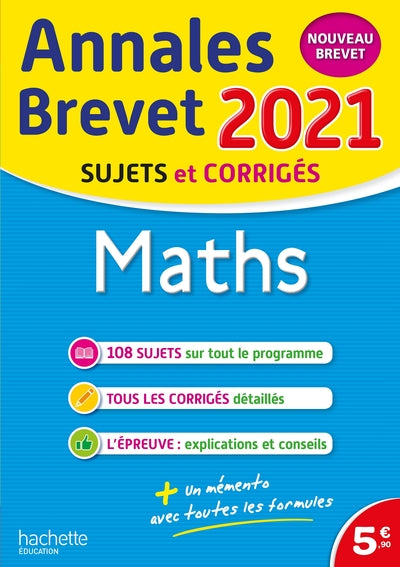 Annales Brevet 2021 Maths