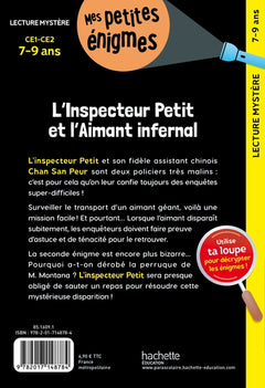 L'inspecteur Petit et l'Aimant infernal - CE1 et CE2 - Cahier de vacances 2025
