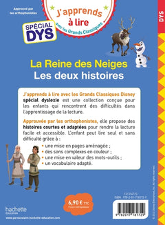 La Reine des neiges 1 / La Reine des neiges 2 - Spécial DYS (dyslexie)