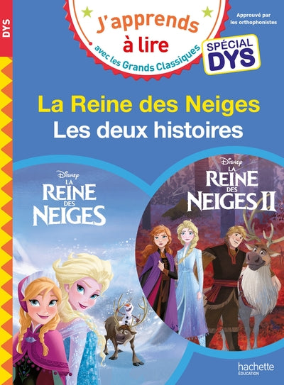 La Reine des neiges 1 / La Reine des neiges 2 - Spécial DYS (dyslexie)