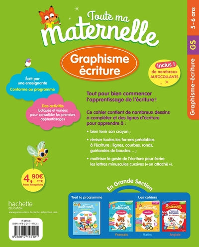 Toute ma maternelle graphisme écriture grande section 5-6 ans