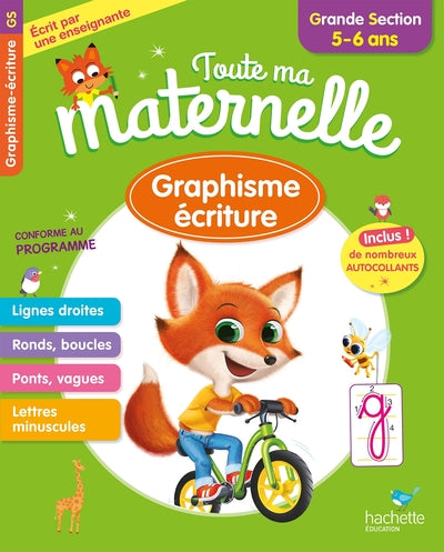 Toute ma maternelle graphisme écriture grande section 5-6 ans