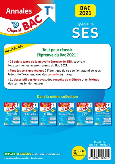 Annales Bac 2021 Spé SES Term