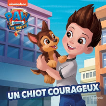 Un chiot courageux