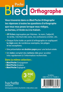 Bled Poche Orthographe