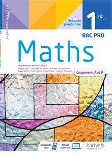 Mathématiques 1ère Bac Pro groupements A et B