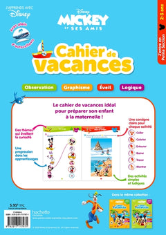 Mickey - J'entre en Petite Section - Cahier de vacances 2025
