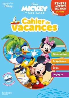 Mickey - J'entre en Petite Section - Cahier de vacances 2025