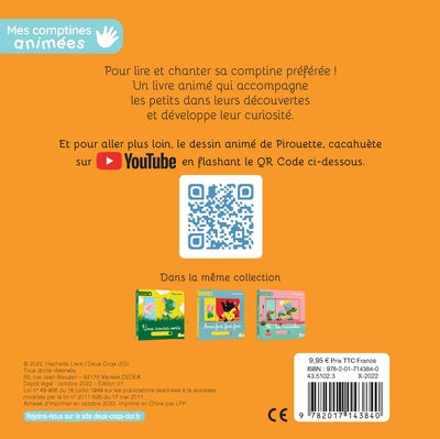 Mes comptines animées - Pirouette, cacahuète