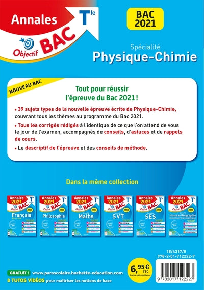 Annales Bac 2021 Spé Physique Chimie Term