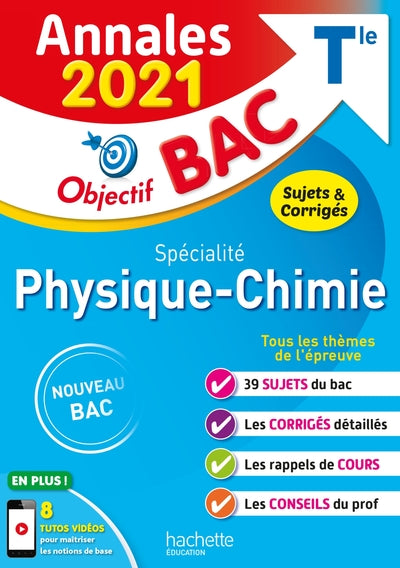 Annales Bac 2021 Spé Physique Chimie Term