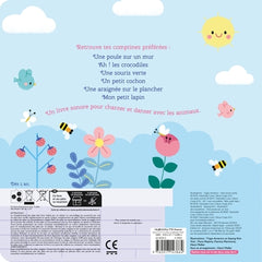 Mes comptines animaux - livre avec puces sonores